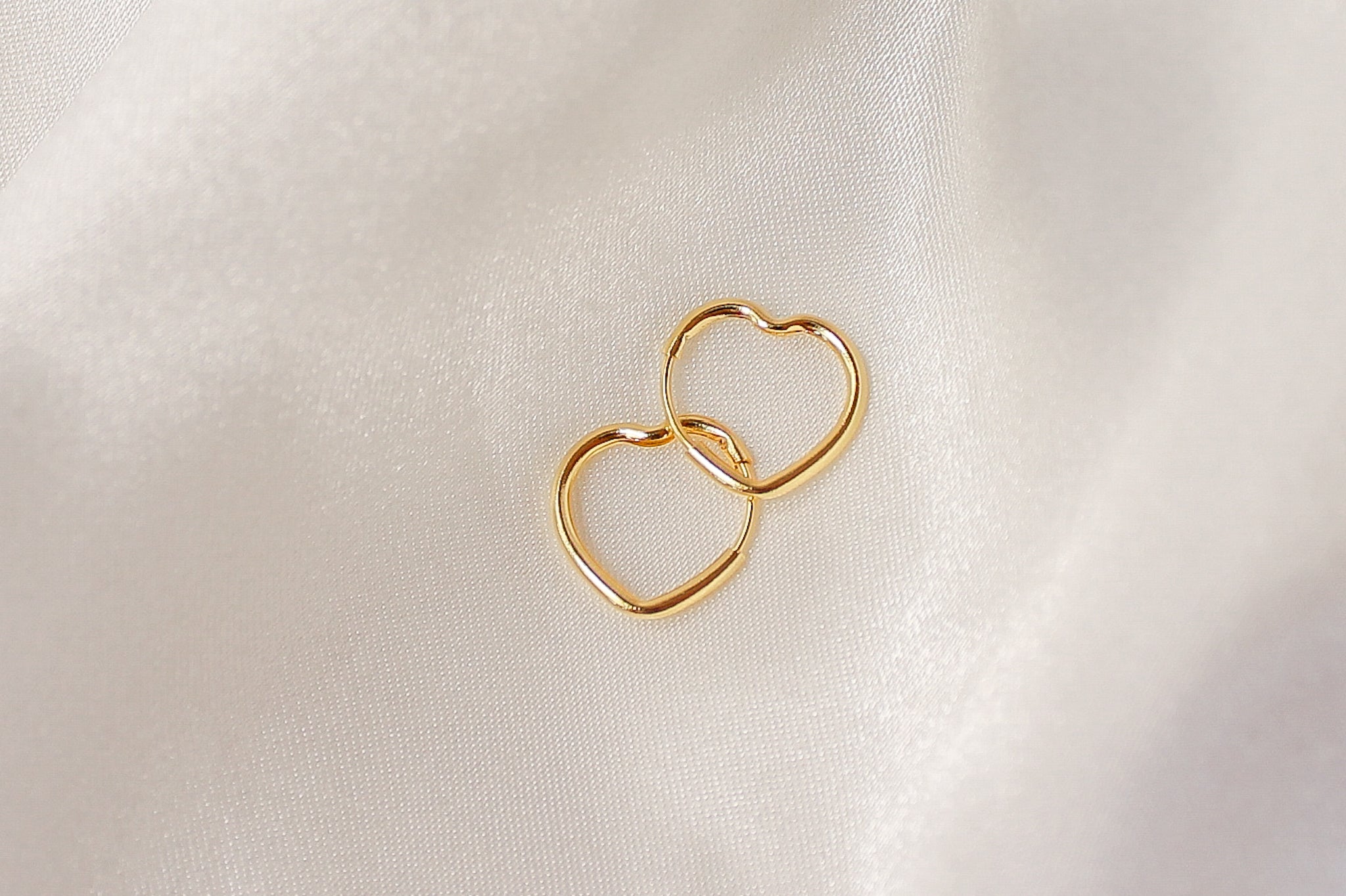 Brinco Coração Argola