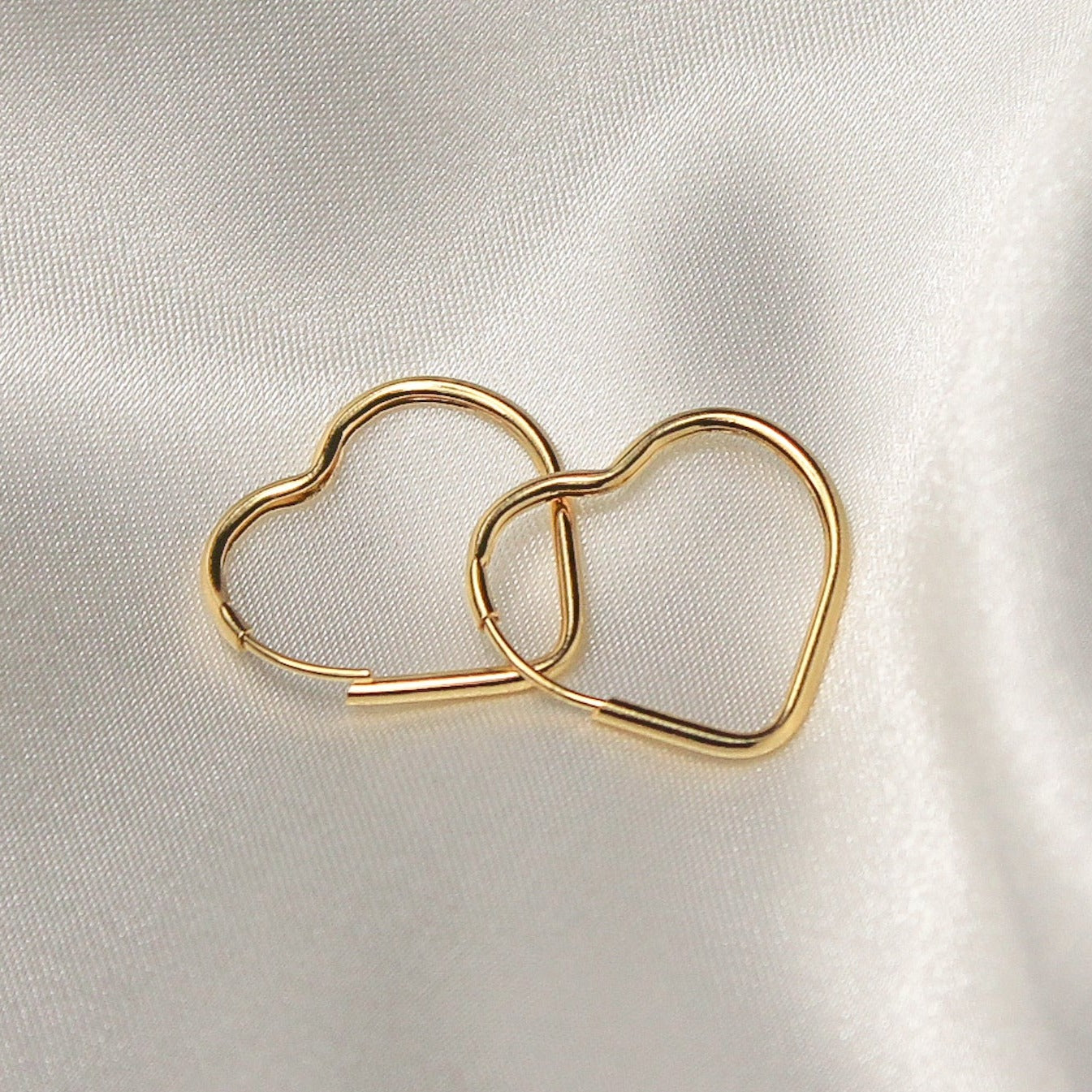 Brinco Coração Argola