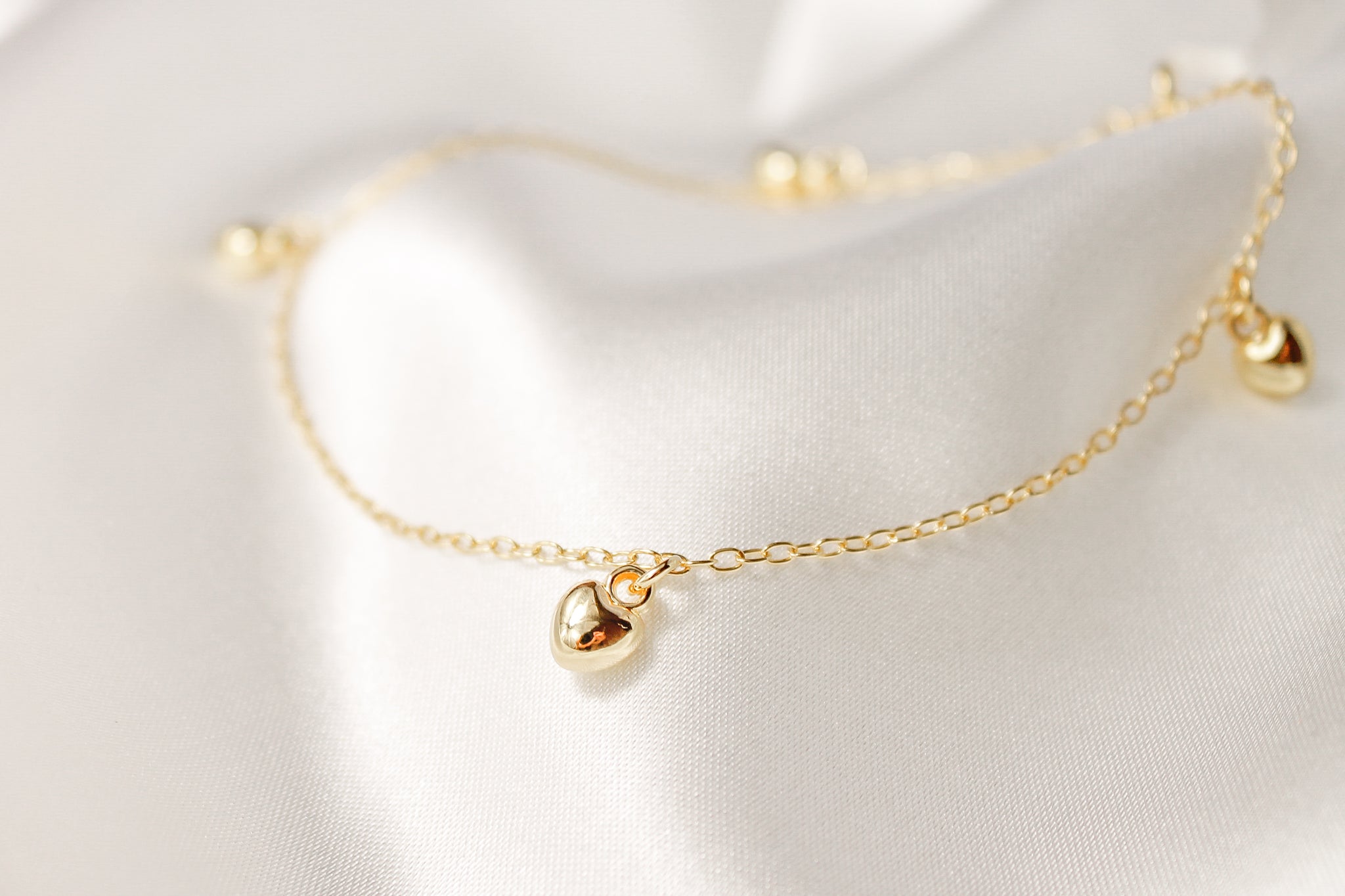 Tornozeleira Corações